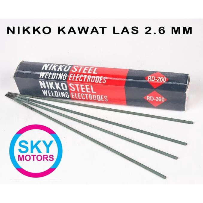 '+'+'+'+] Kawat las nikko 2.6mm