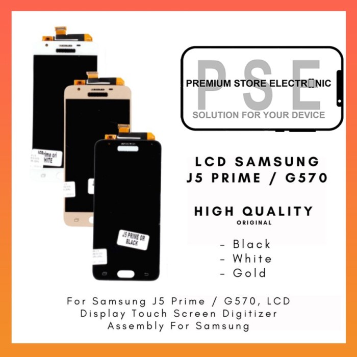 LCD Samsung J5 Prime G570 Fullset Touchscreen Garansi 1 Bulan