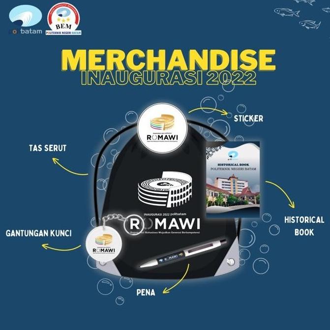 

[COD] MERCHANDISE INAUGURASI ROMAWI 2022 PROMO SPECIAL Kode 1138