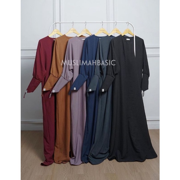 Hanin Abaya by Muslimahbasic.id