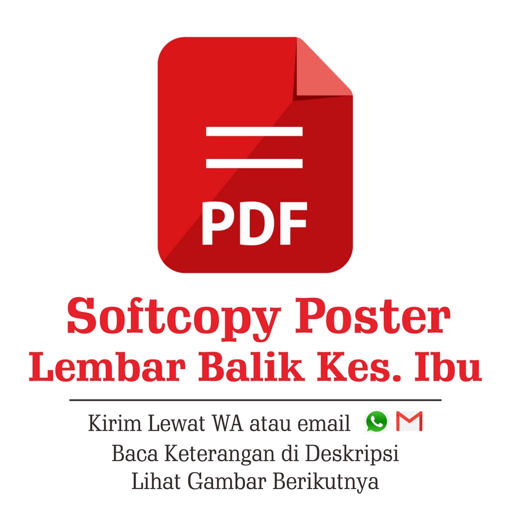 Desain Lembar Balik Kelas Ibu dan Balita, Soft Copy Lembar Balik Kelas Ibu dan Balita