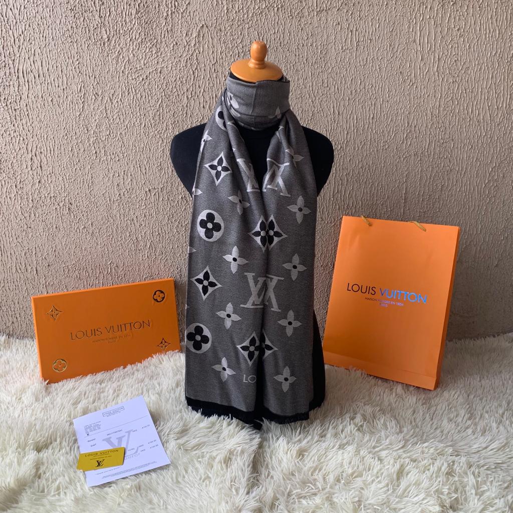 LUXY LX4016 SELENDANG WANITA PREMIUM SCARF / SYAL BRANDED FULL SET FREE PAPERBAG + BOX + FAKEBILL IMPORT QUALITY KUALITAS PLATINUM