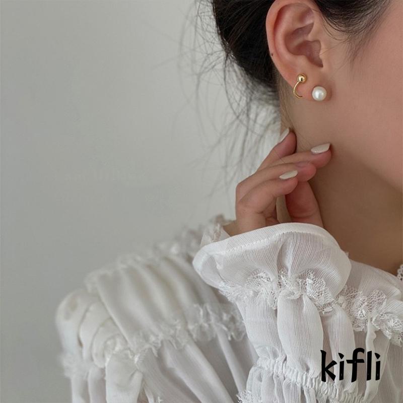 Anting S925 Silver Desain Mutiara Untuk Wanita