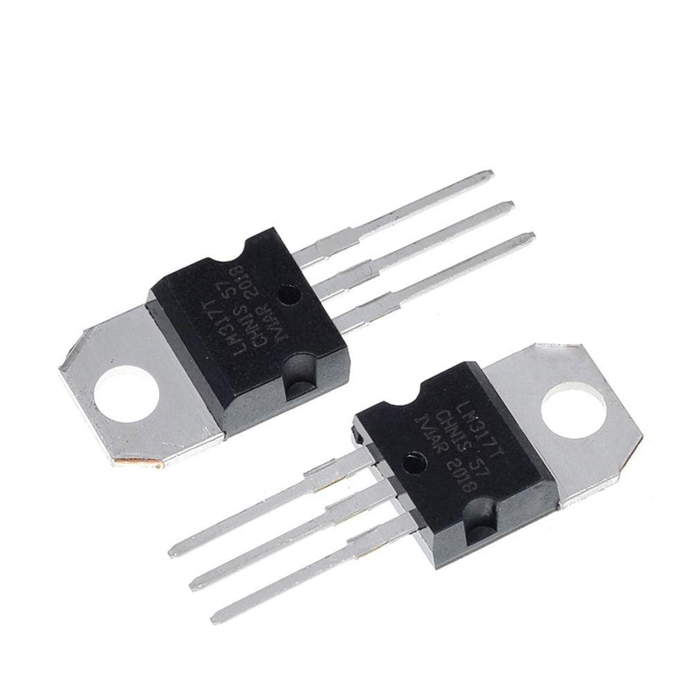 【 ELEGANT 】 Regulator Tegangan 10Pcs LM317T/LM317 1.2V Ke 37V Power Supply