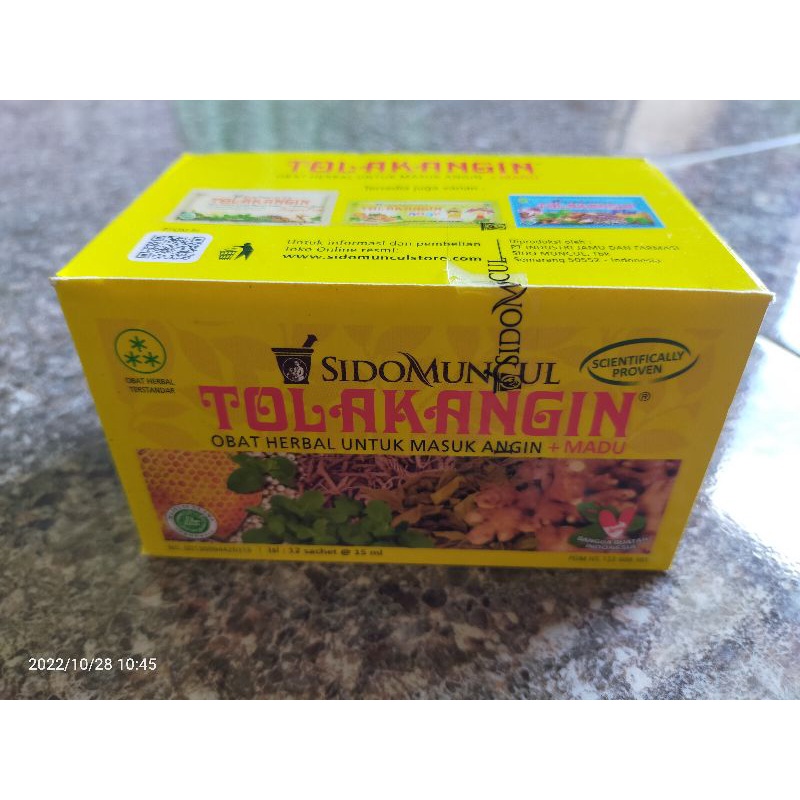 tolak angin box isi 12 sachet @15ml