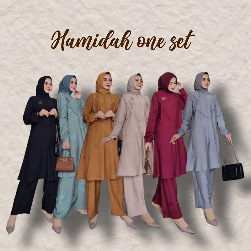 Hamidah one set Mona Syar'i By M.E