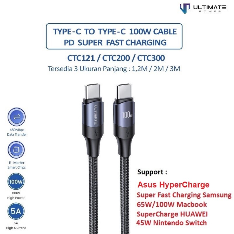 Kabel Data Cable Asus Rog Phone 1 Rog 2 Rog 3 Rog 5 Ultimate 5s Pro