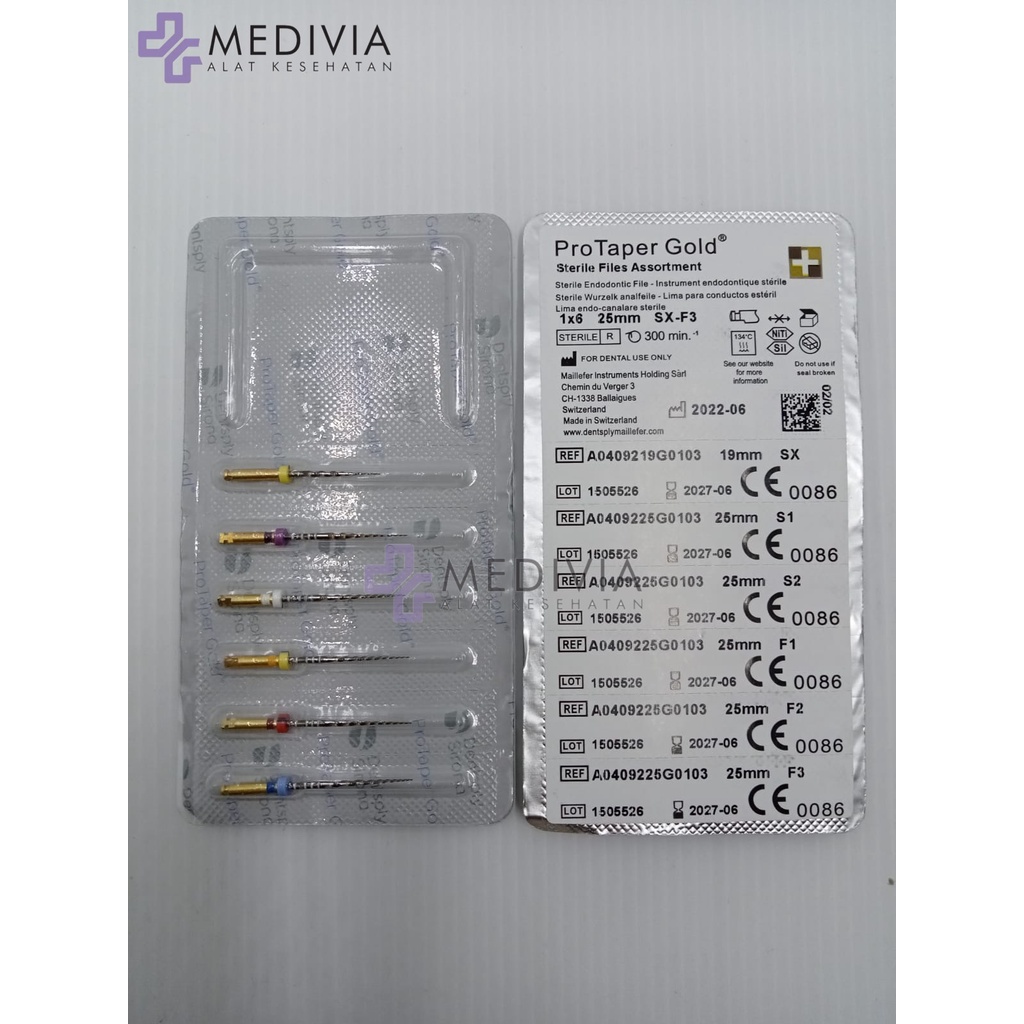 DENTSPLY PROTAPER GOLD ROTARY FILES DENTSPLY