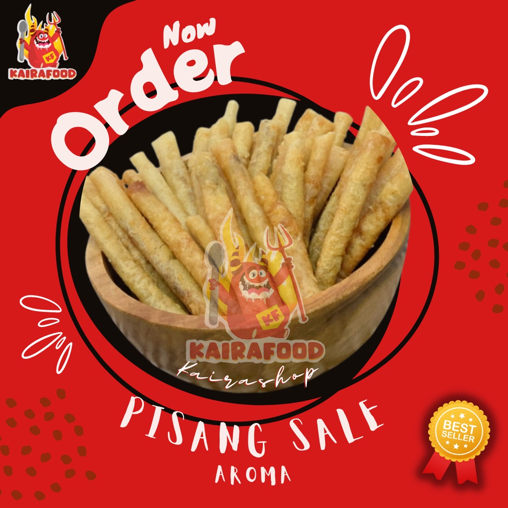 1 KG LUMPIA PISANG SALE | LUMPIA PISANG SALE AROMA