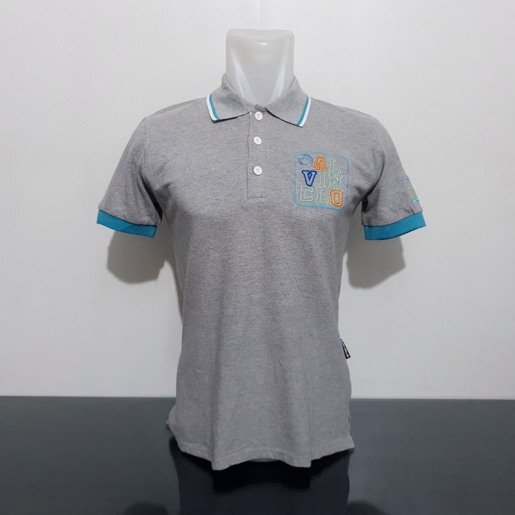 Baju Kaos Polo ALVINCLO - Size S sd M - Lebar Dada 48 cm - Original 100%