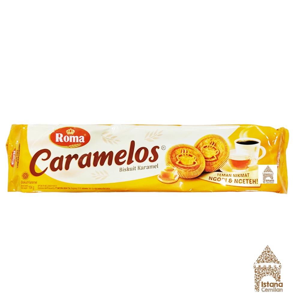 Roma CARAMELOS Biskuit Karamel 104 Gram