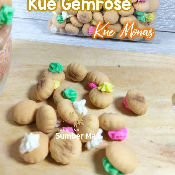 

TRXE9q4P--KUE GEBMROSE 250gr / KUE MONAS / KUE JADUL / KUE BISKUIT GULA / KUE GEMROS / KUE KANCING
