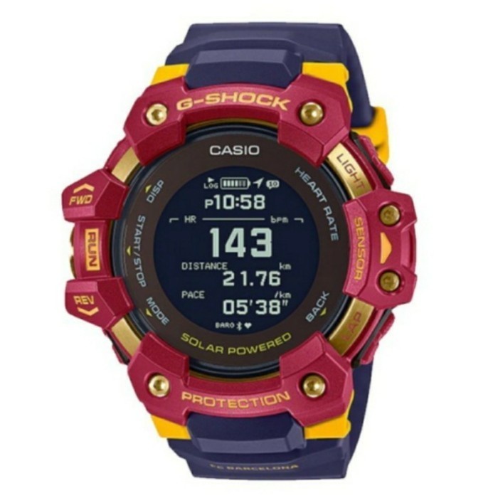 Casio G-SHOCK GBD-H1000BAR-4DR Jam Tangan Pria Digital FC Barcelona LE ORIGINAL GARANSI RESMI 2 TAHU
