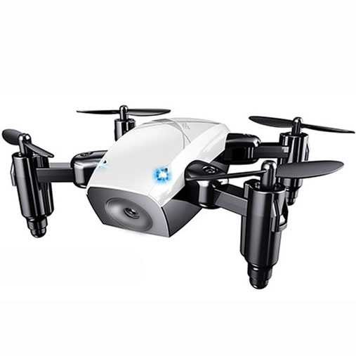 Drone Mini Pocket Foldable Dron Kecil Mainan Anak Pesawat Terbang Helikopter Remote Control Tanpa Kamera Drown Murah