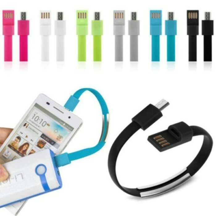 CABLE / KABEL DATA USB MICRO MTECH / M-TECH MODEL GELANG