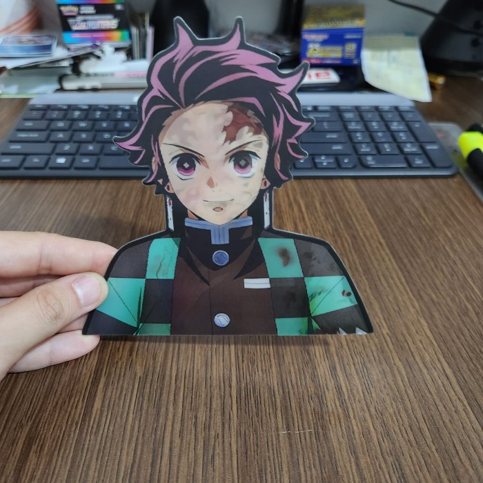 

STIKER 3D MOTION LENTICULAR ANIME - D0034 - Demon Slayer - Tanjiro