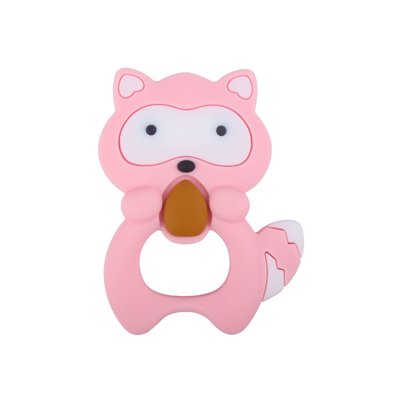 TC 3 | TEETHER SILICONE ANAK MOTIF TUPAI | MAINAN GIGITAN BAYI SILIKON BPA FREE | RUZAIN MALL