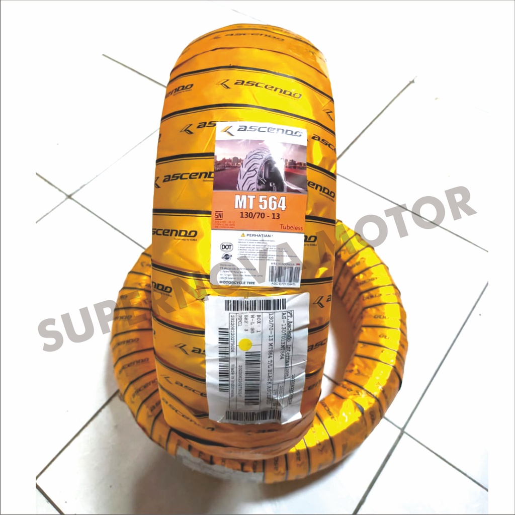 BAN LUAR 120/70-13 ASCENDO MT540 130/70-13 MT564 BAN LUAR MATIC RING 13 NMAX ADV PCX 160 MERK ASCEND