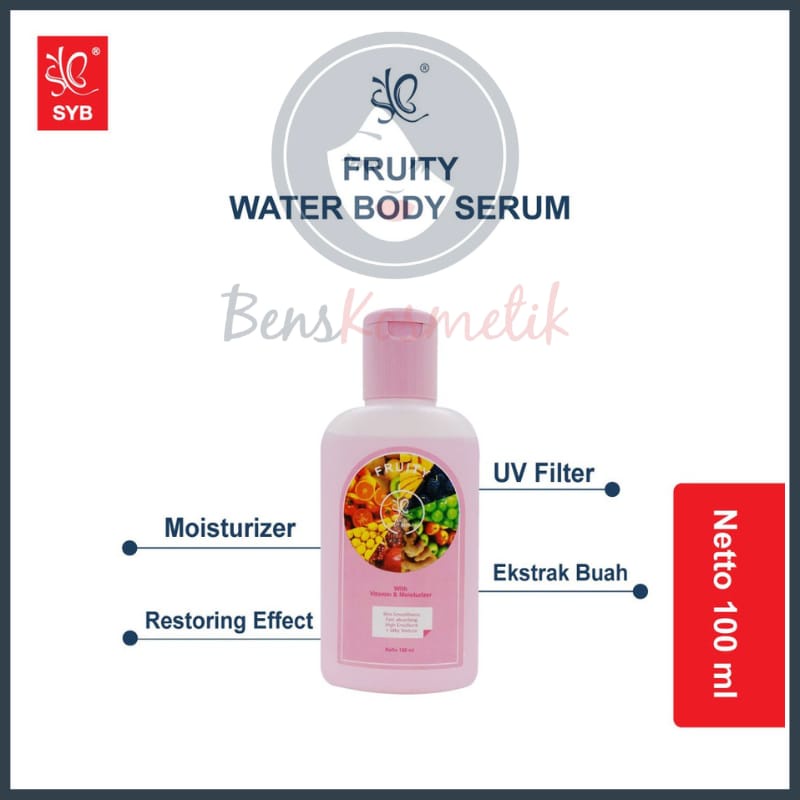 WATER BODY SERUM FRUITAMIN / PINK BY SYB BODY SERUM CAIR