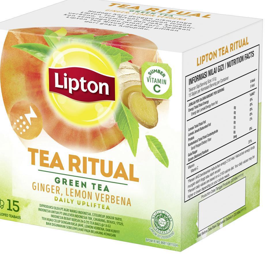 

10.10 Brands Festival LIPTON TEA RITUAL TEH HIJAU CELUP 15S !!