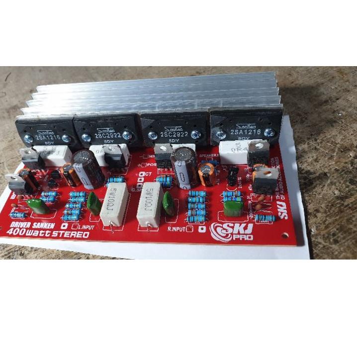 Terbaru POWER 400WATT SETEREO PAKAI SANKEN 5DY SKJ