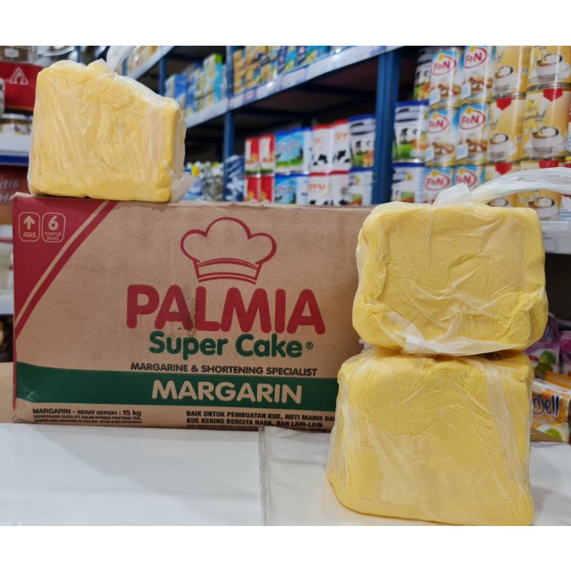 

Palmia Super Cake 1kg/Palmia Margarine Super Cake/Palmia Butter/Palmia Margarine Butter