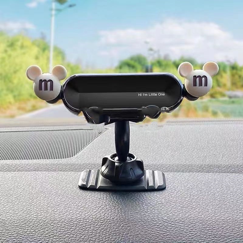 Holder Handphone / GPS Lucu Untuk interior Mobil