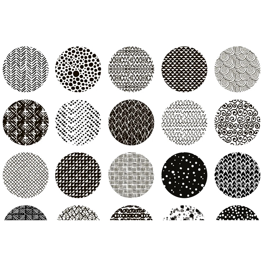 65 Monochrome Patterns