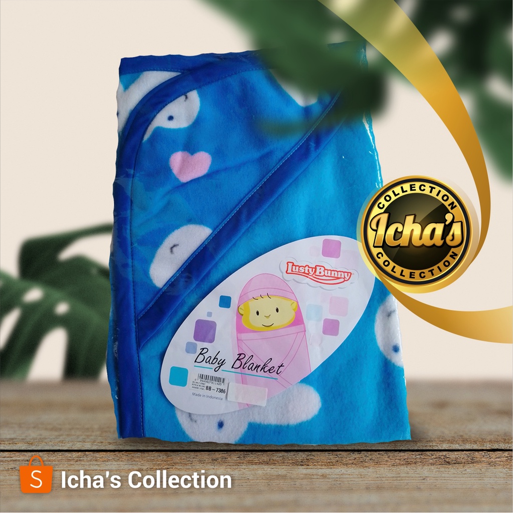 Jessen Lusty Bunny BB-7386 Baby Blanket Selimut Bayi