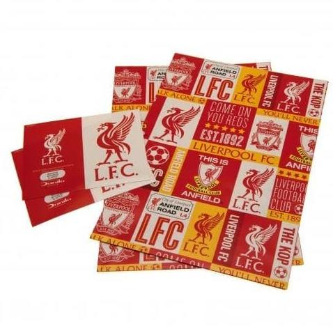 

OFFICIAL PRODUCT! LIVERPOOL FC Gift Wrap, Kertas Kado, Hadiah