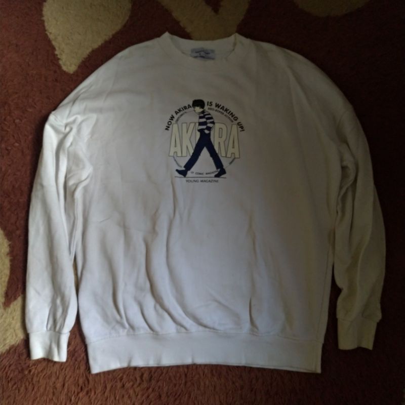 AKIRA Crewneck White Second | oversize