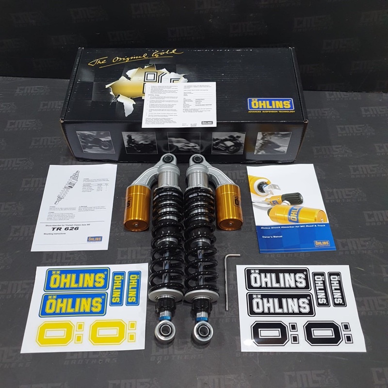 Shockbreaker Sok Belakang Ohlins TR 626 Triumph Classic Asia 360 Original
