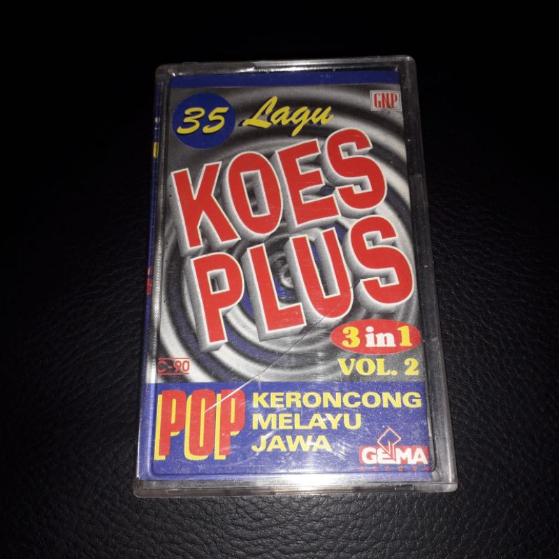 Kaset KOES PLUS - 35 Lagu Koes Plus 3 in 1 - Pop Keroncong Melayu Jawa