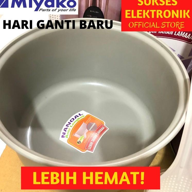 Dijamin Miring harga.. RICE COOKER STAINLESS MIYAKO 1,8 LITER / MAGICOM MEJIKOM MIYACO MCM-508SBC KE