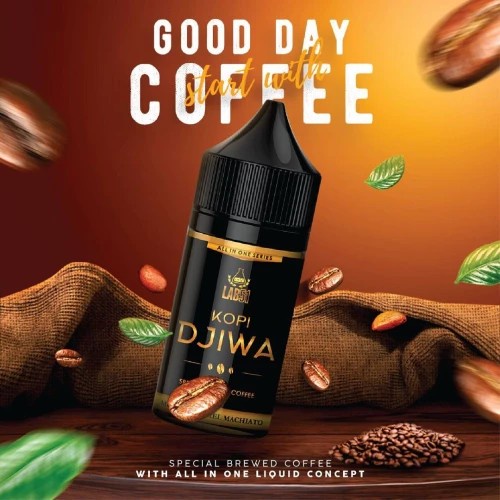 BOTOL MINUM 30ML  - KOPI MOOCHA CARAMEL DJIWA