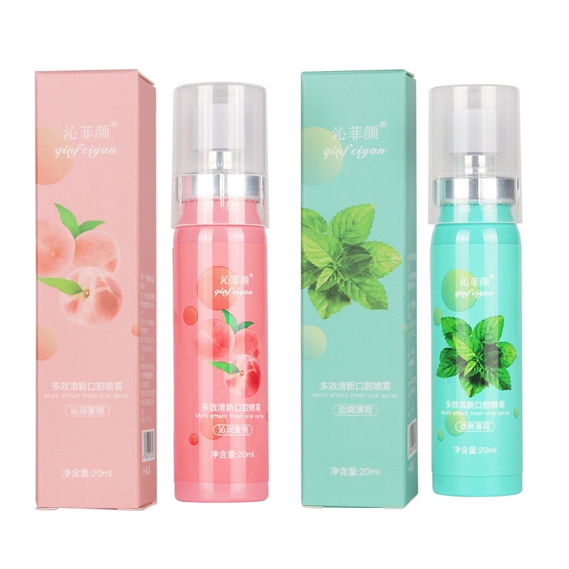 SHINE STAR - QIN FEI YAN Mouth Spray 20ml - Spray Pengharum Semprotan Bau Mulut Penyegar Nafas Tahan Lama