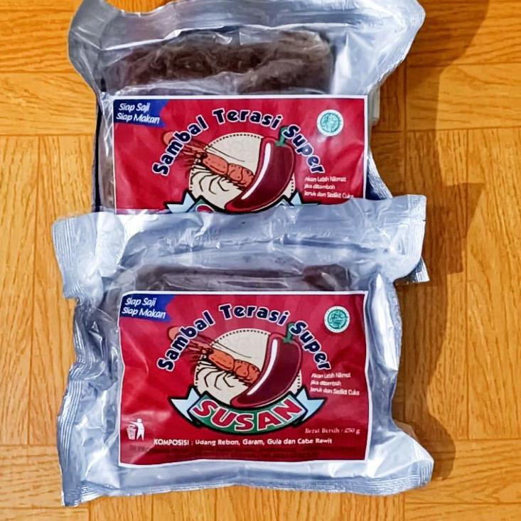 

10.10 HARGA GROSIR Sambal Terasi Super SUSAN Asli SINGKAWANG KALIMANTAN BARAT 250 gram Bulacan Belacan 