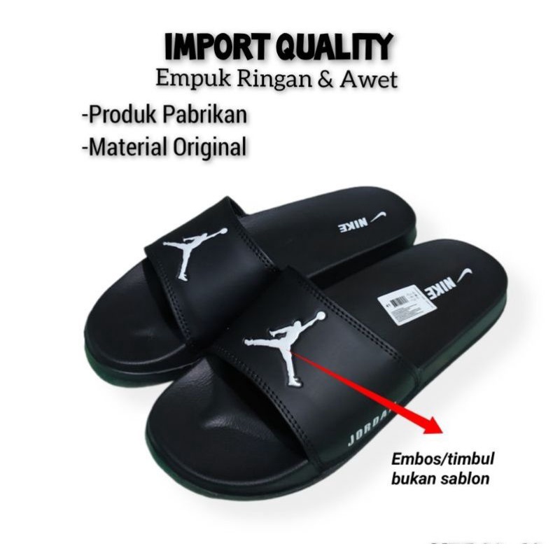 Sandal Slop Jordan Pria Wanita | Sandal Slop Cowo Cewe | Sendal Slop | Sandal