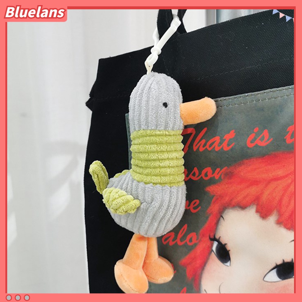 Gantungan Kunci Bentuk Boneka Kartun Bahan Plush Untuk Tas Ransel