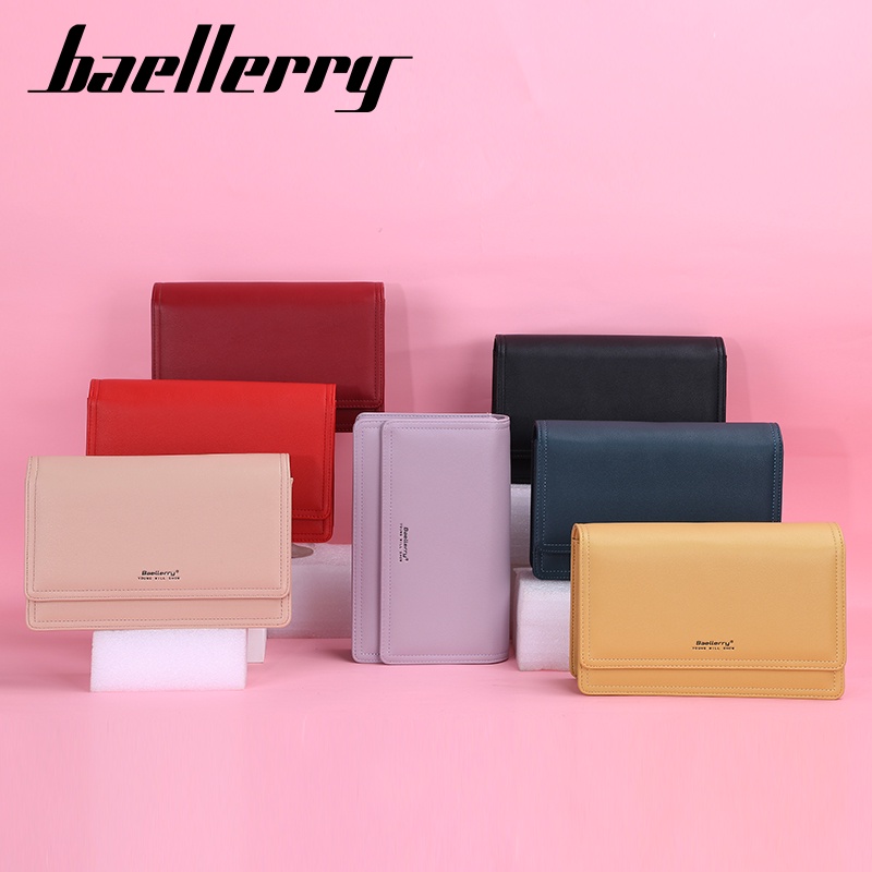 BAELLERRY N8583 Tas Selempang Wanita Bahan Kulit PU Leather Premium WATCHKITE WKOS