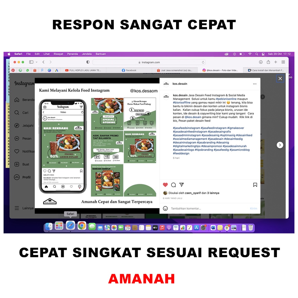 Jasa screenshot (ss) dan record Macbook Pro M1