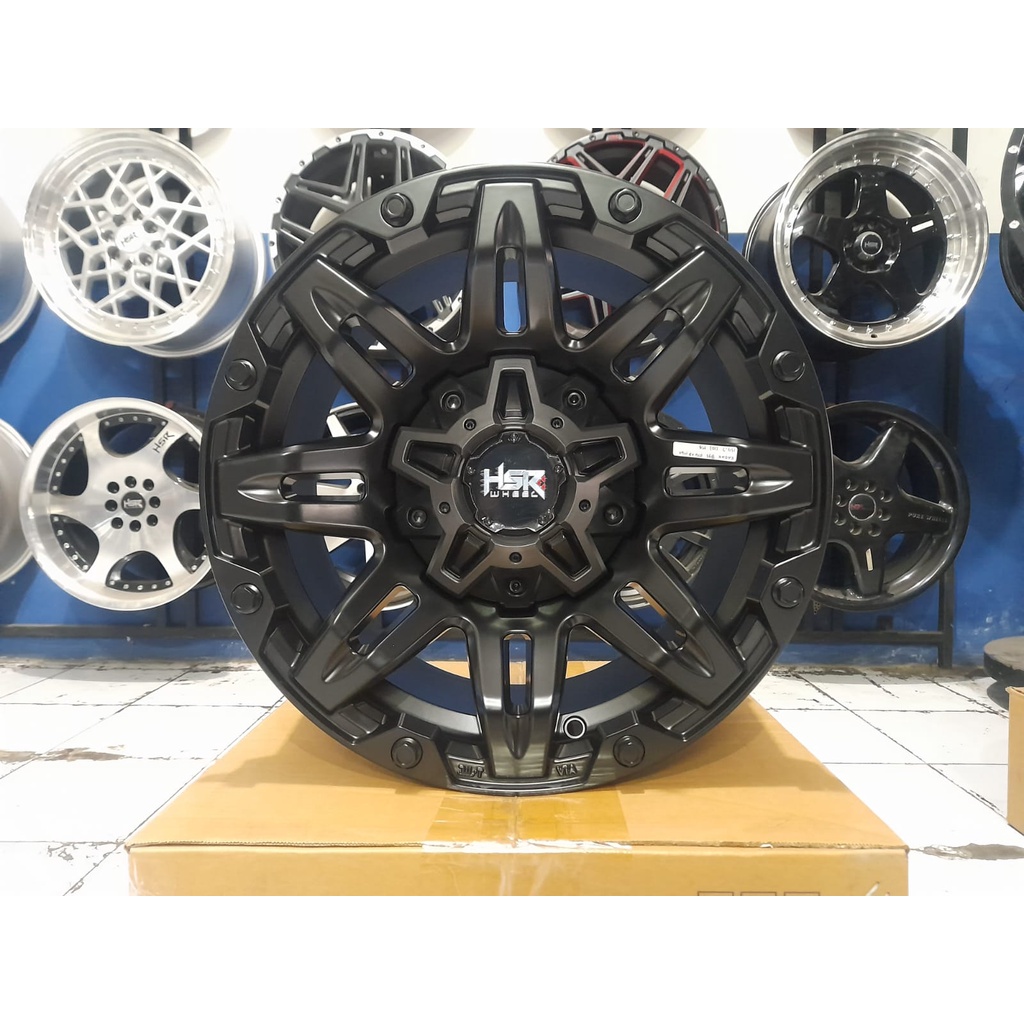 pelek offroad ring 16 hsr radak velg pajero fortuner strada ranger d cab
