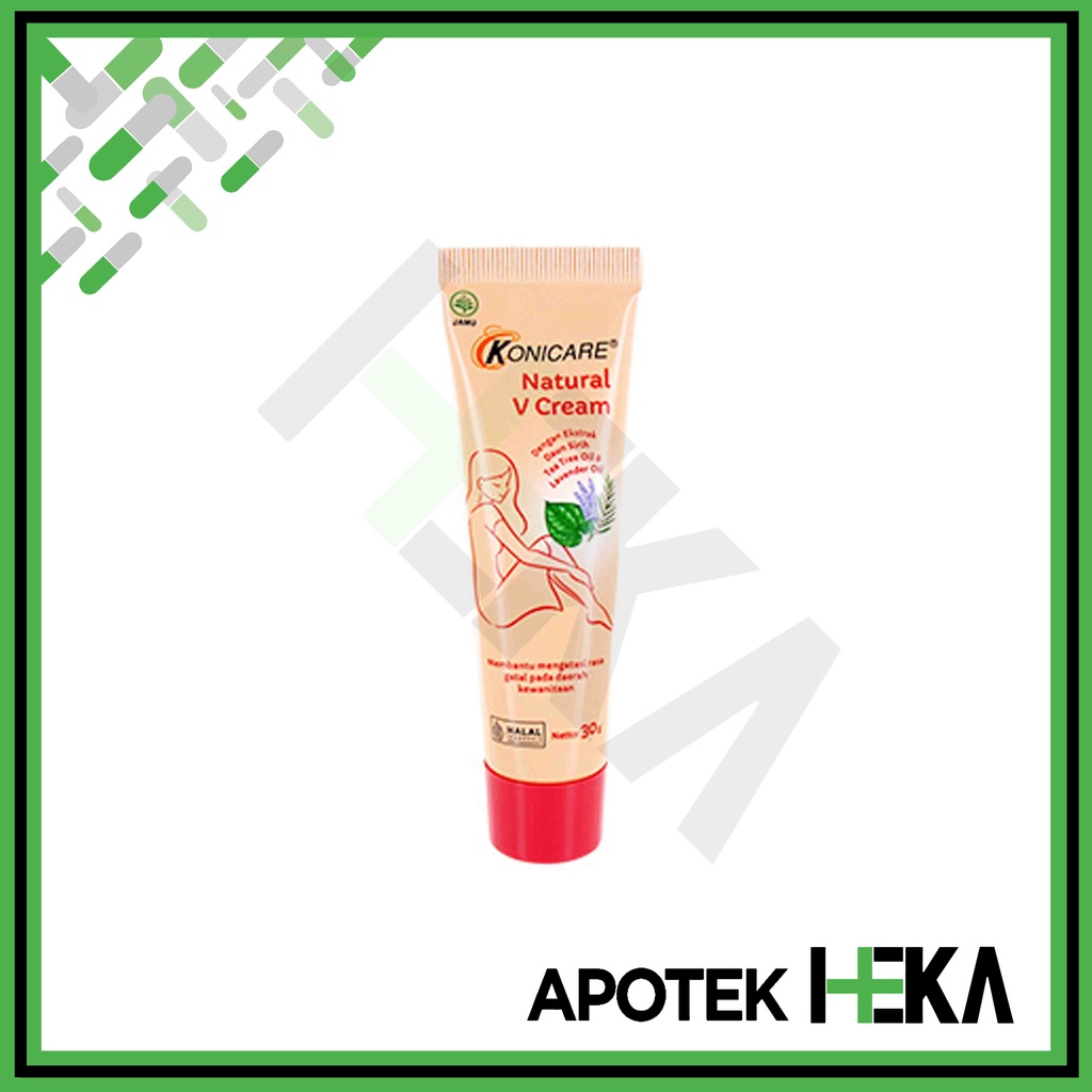 Konicare Natural V Cream 30 g - Mengatasi Gatal Area Kewanitaan (SEMARANG)