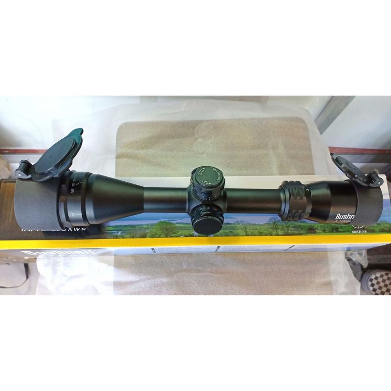 Teleskop Bushnell 3-12x40 AOIR Tutup Flip