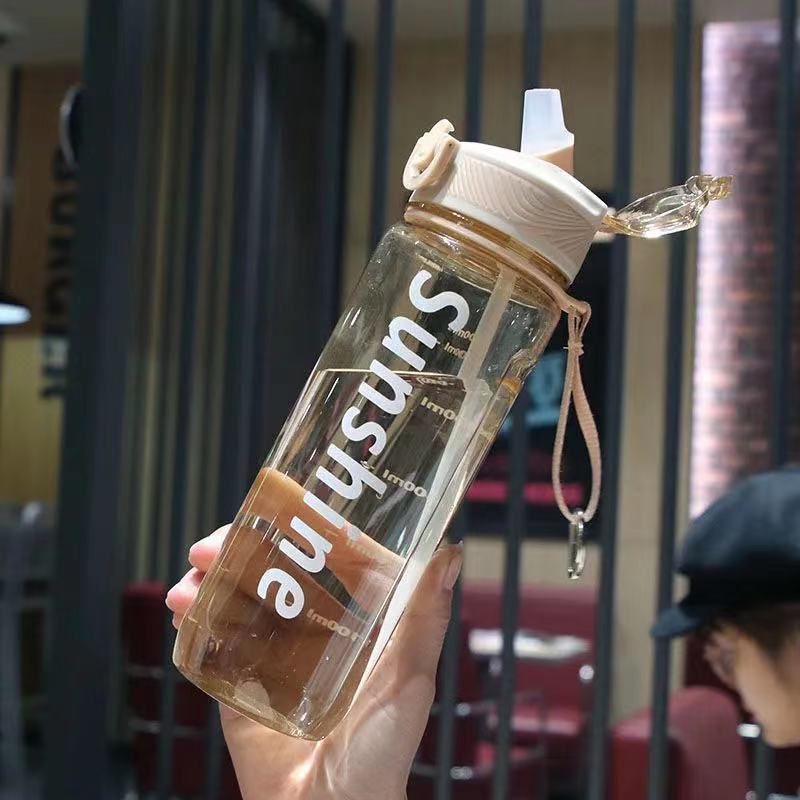 Botol Minum Tali Bening SUNSHINE 700ml BPA FREE ZY-1809