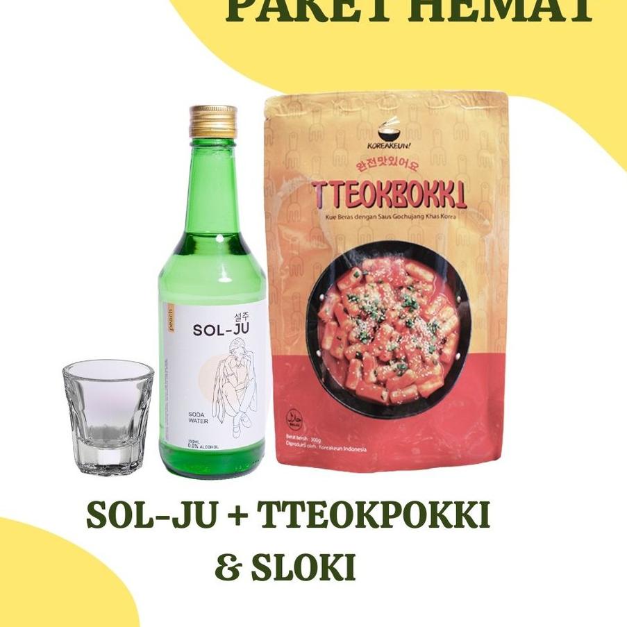 

✨10.10✨ COD Paket TTEOKPOKKI SOL-JU SLOKI murah