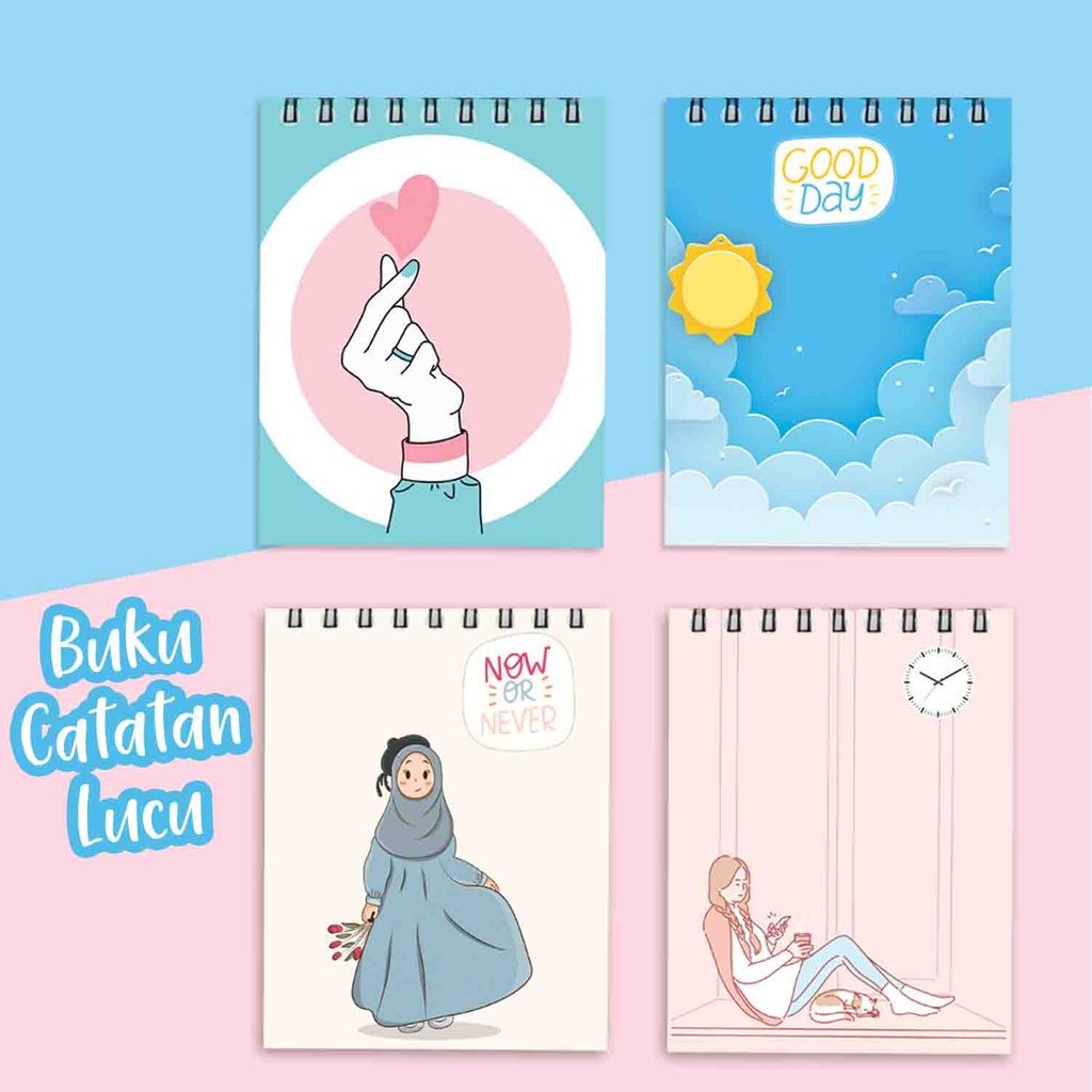 

NOTEBOOK CATATAN SPIRAL MINISIZE AESTHETIC BUJO.