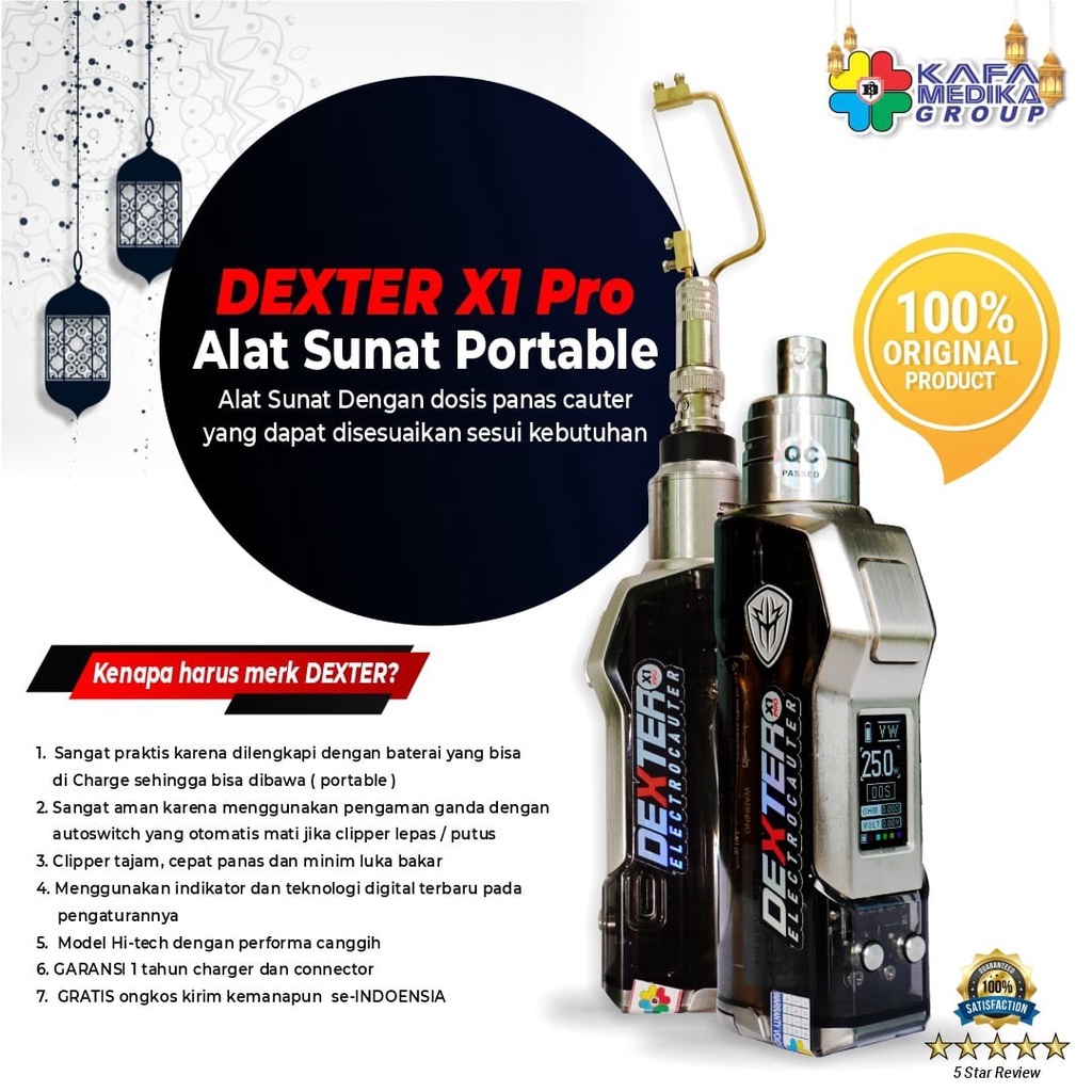 Cauter Sunat / Dexter X1 Pro / Alat Sunat Modern