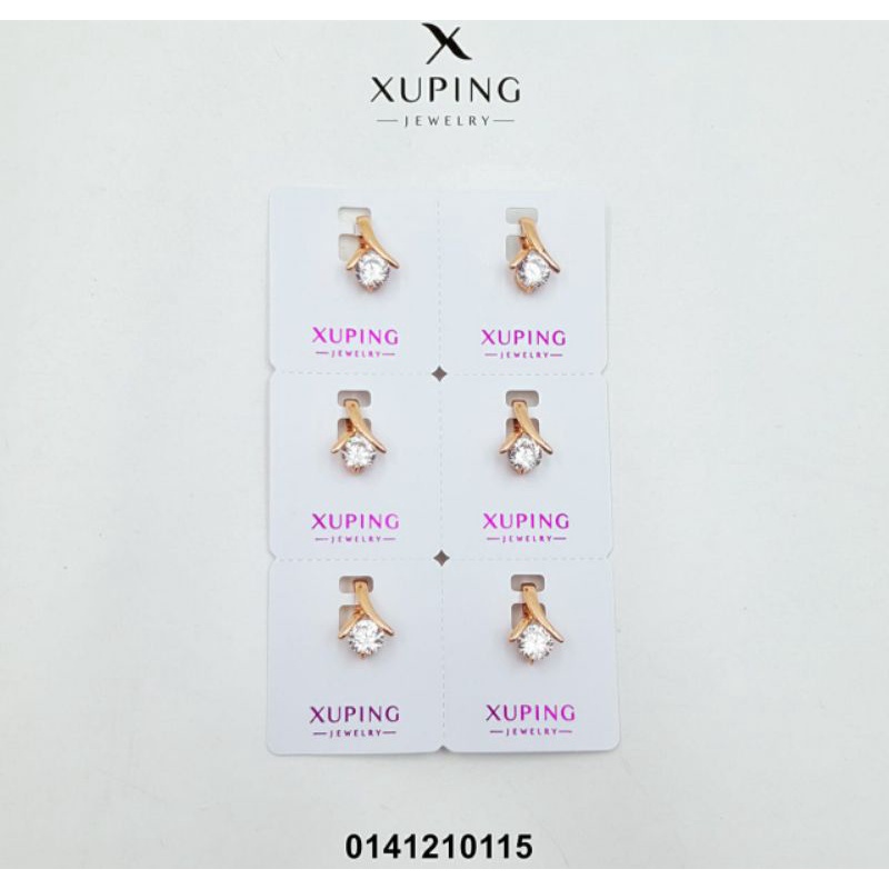 Mainan Kalung Mata Satu Motif Daun Chrome Emas 24k