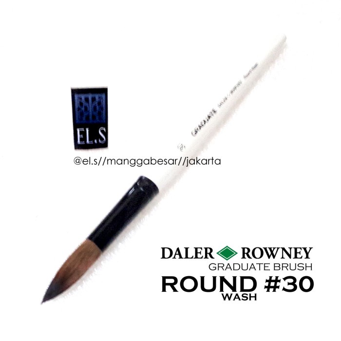 

Star Daler Rowney Graduate Brush Round Wash 30 (Kuas Lukis) Hemat